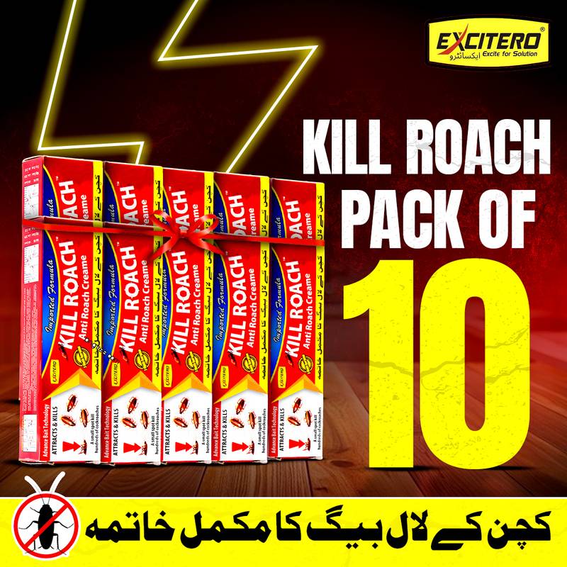 Kill Roach-Anti Roach Gel (Pack Of 10) - Image 1